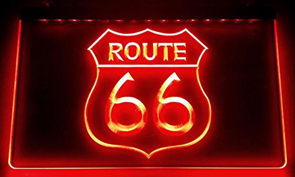 Producto Zhengdian Electronic Route 66 – Cartel Luminoso LED Nuevo – Rótulo Carga Reklame Neon Neon