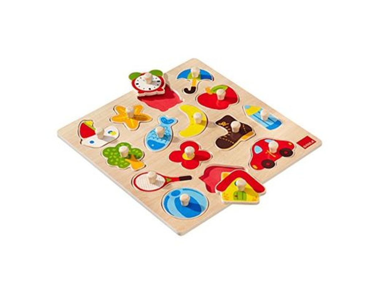 Social Goula Puzzles infantiles de madera , color
