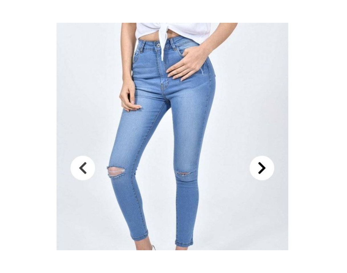 Social Jean tiro alto super lindos
