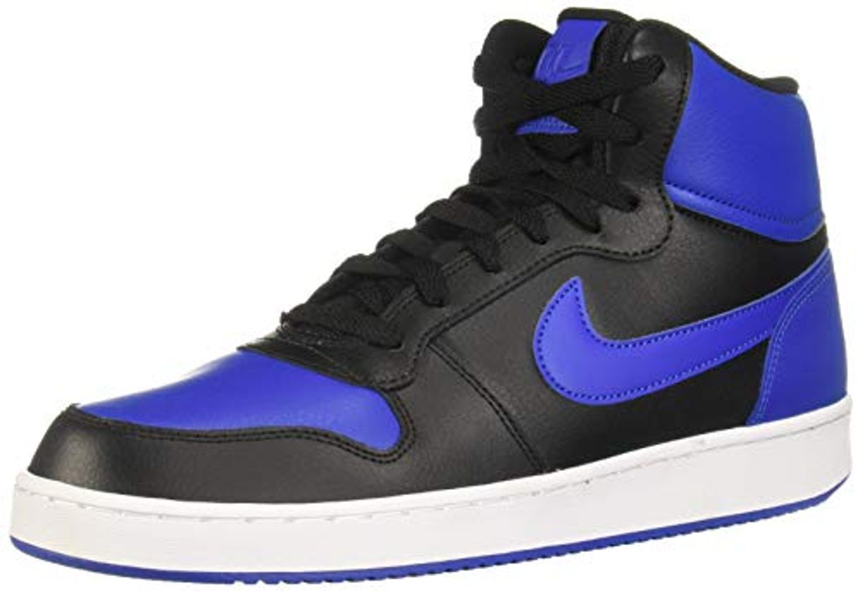 Social Nike Ebernon Mid, Zapatos de Baloncesto para Hombre, Negro