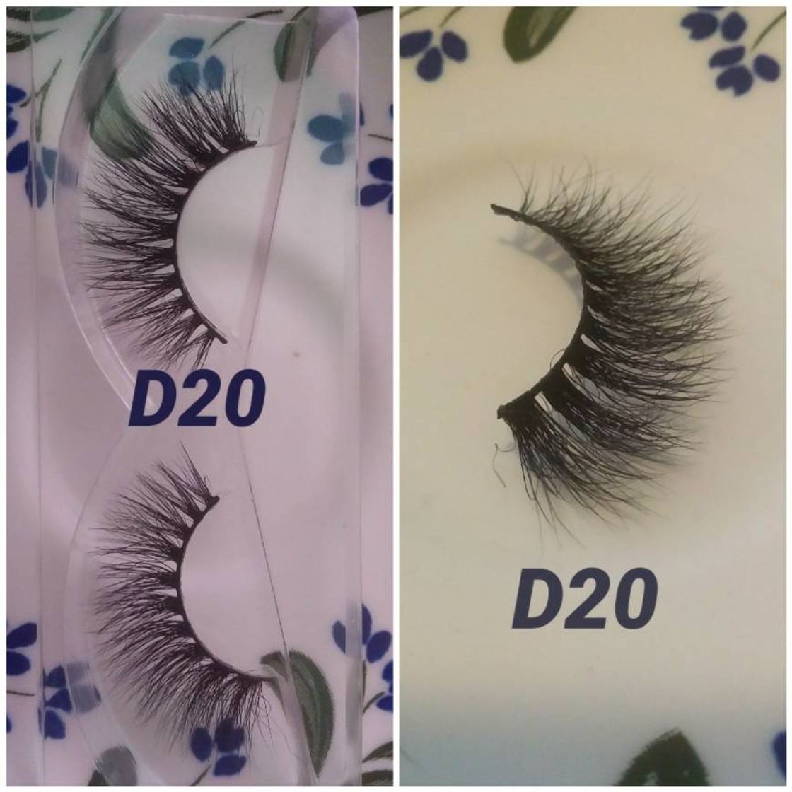 Social Visofree lote de 25 pares de pestañas postizas 