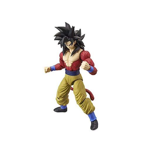 Dragon Ball- Figura Deluxe Super Saiyan 4 Goku, Color