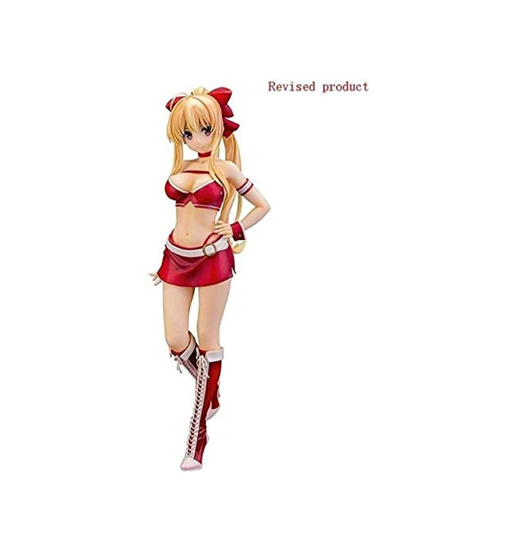 Products No Anime Hermosa Chica en Traje de Carreras Rojo PVC prepintado Figura