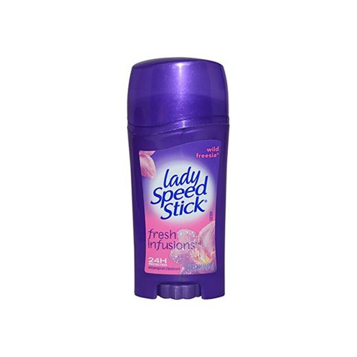 Lady Speed Stick Invisible Dry Power Antitranspirante/Desodorante, Wild Freesia, 2.3 onzas