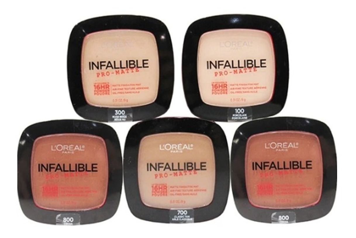 Moda L'Oreal infallible matte polvo compacto