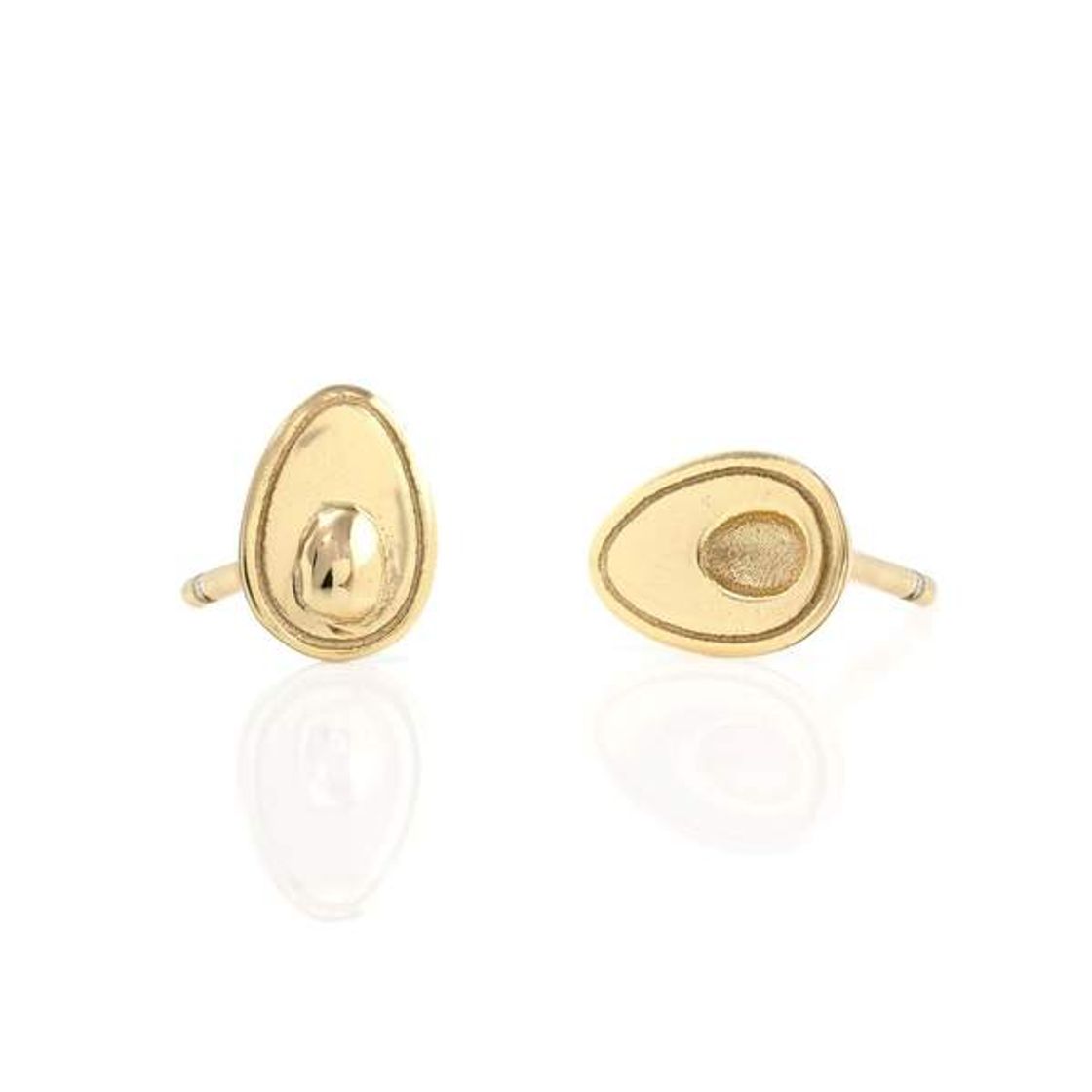 Fashion Avocado Stud Earrings