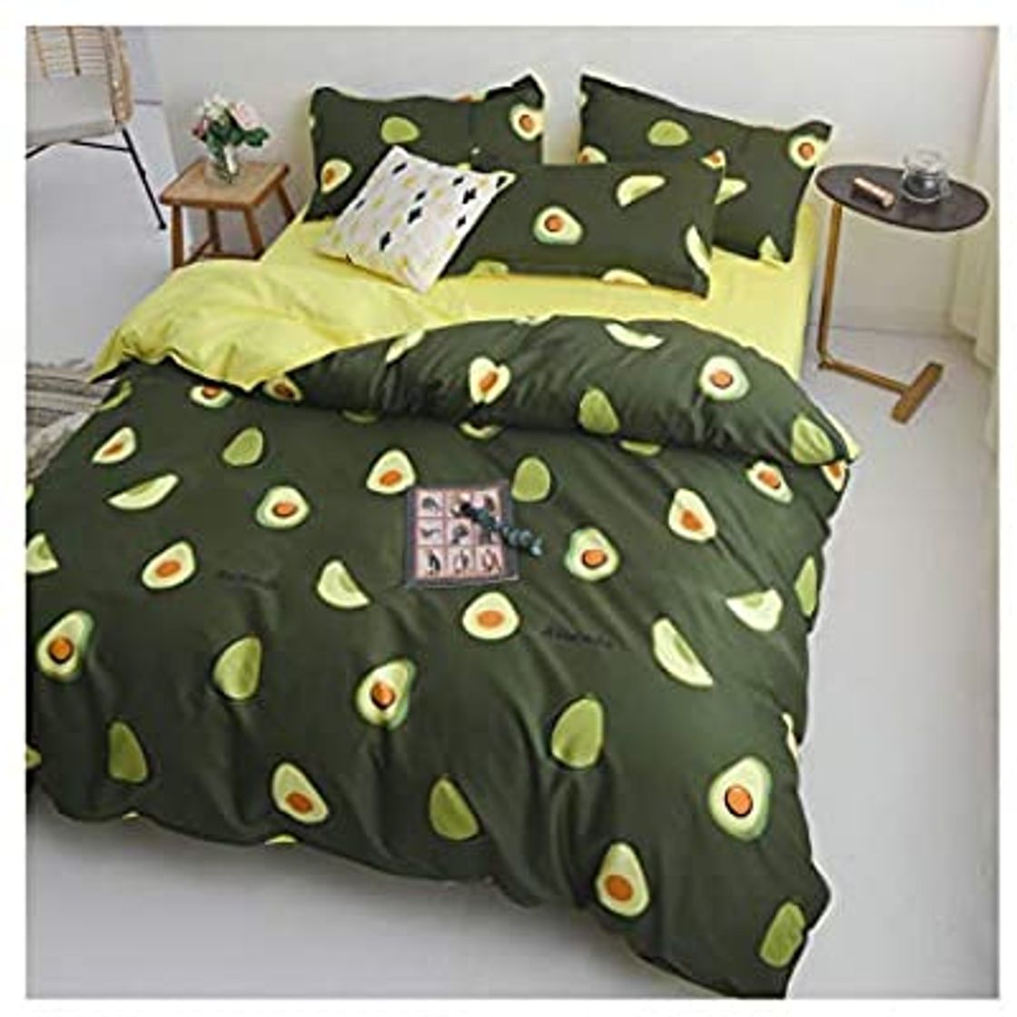 Moda JINGRUI Avocado to bed