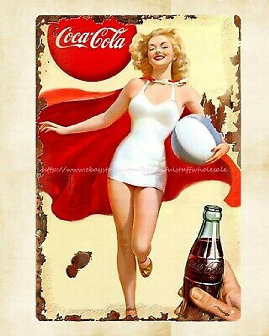 Fashion Coca Cola Marilyn Monroe poster