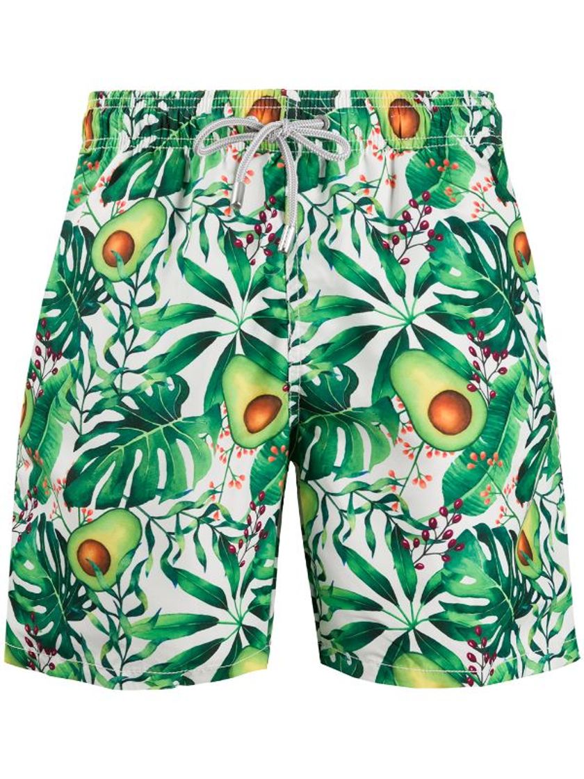 Fashion mc2 Saint Barth avocado shorts farfeth