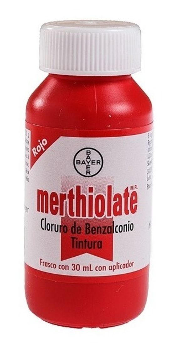 Moda Merthiolate rojo Bayer 30 ml