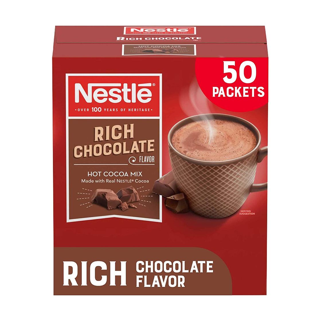 Social Nestle Hot Chocolate Packets, Hot Cocoa Mix, Rich - Amazon