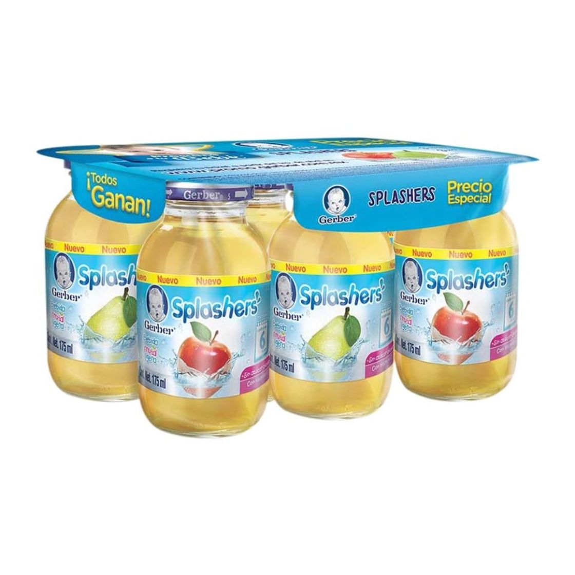 Moda Paquete 6 Jugos Gerber Nestle etapa 2 