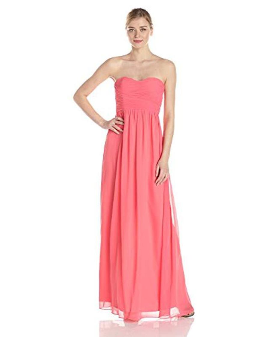 Fashion Dona Morgan dress Stephanie Strapless Chiffon