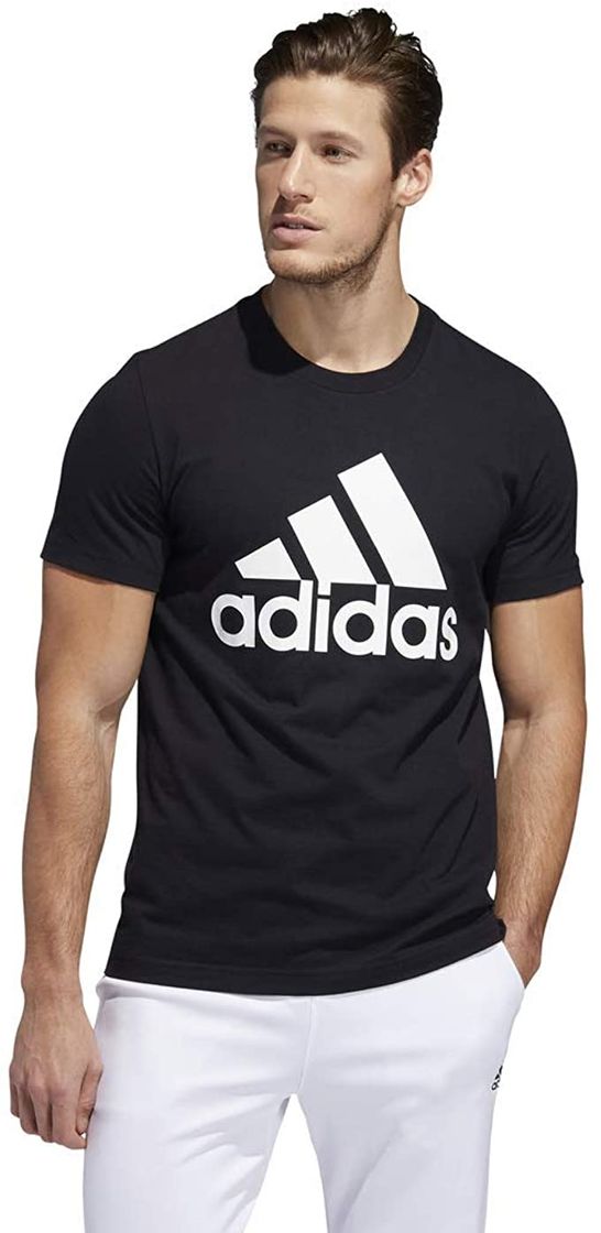 Social adidas Mens Badge of Sport Basic Tee: Clothing - Amazon.com