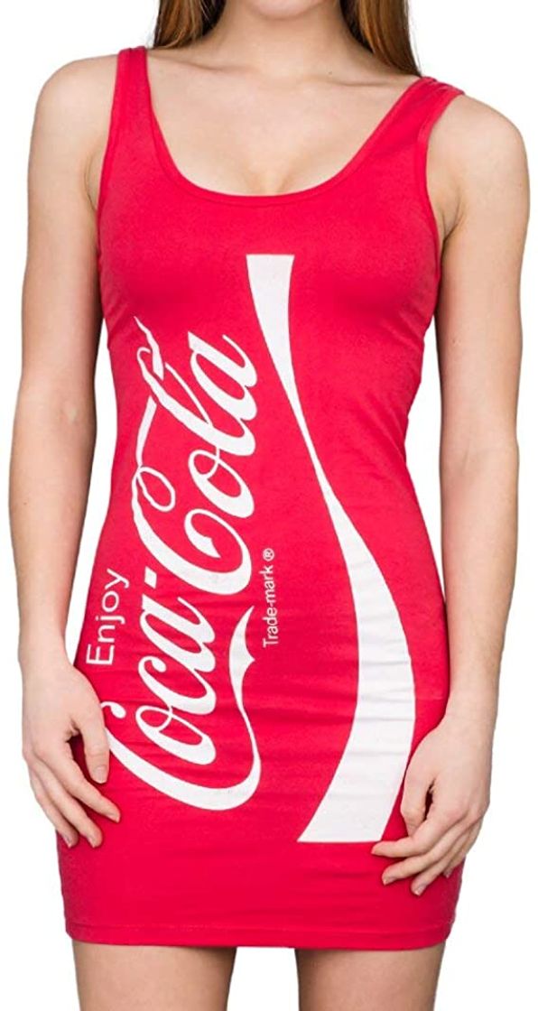 Fashion Coca-Cola Coke Red Tunic Tank Dress: Clothing - Amazon.com