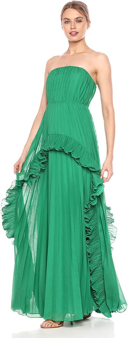Social Halston green dress B07MBJYMVL