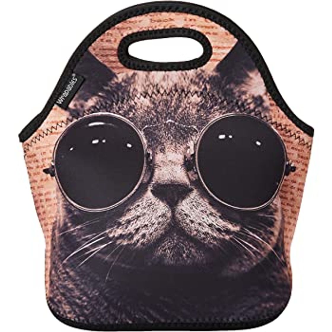 Social Crazy Cat bag to lunch