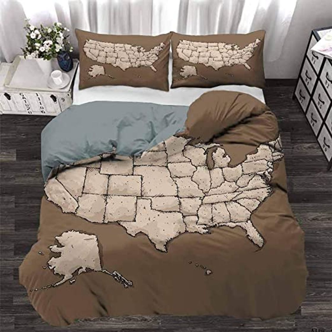 Fashion UNOSEKS LANZON Duvet Cover Sketchy Style ... - Amazon.com