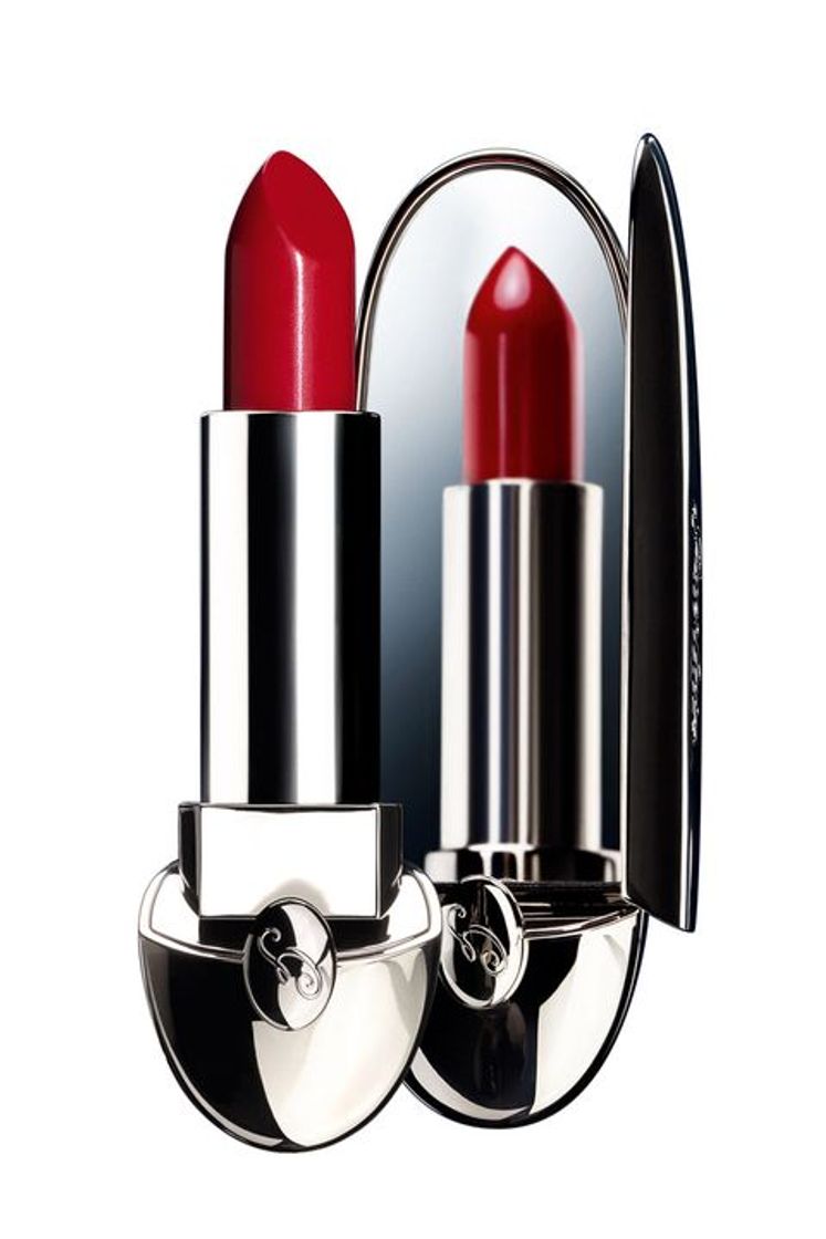 Fashion Red lipstick guerlain