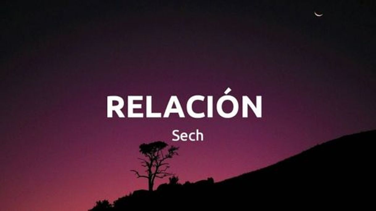 Canción Relación