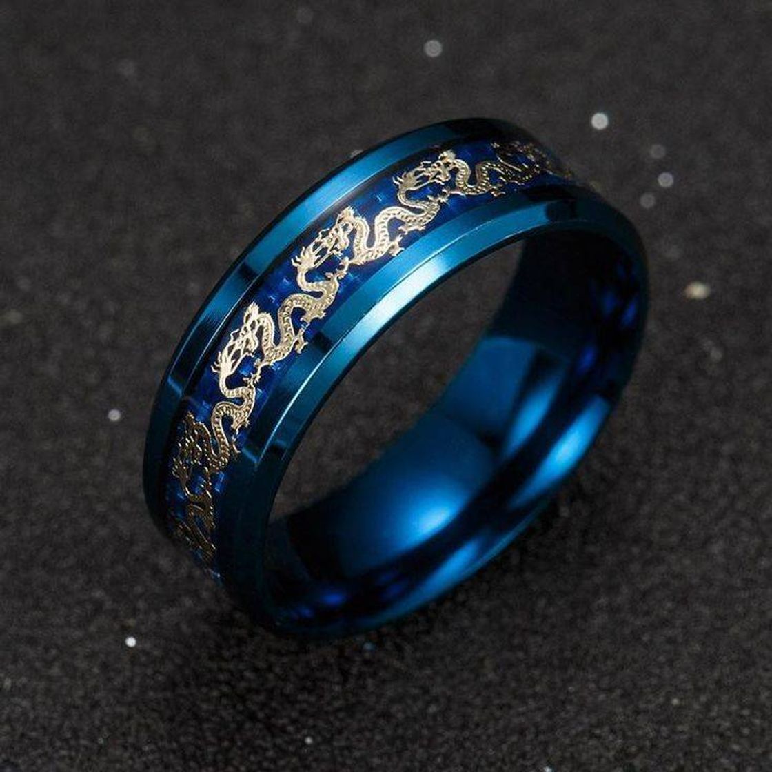 Fashion Blue dragon ring