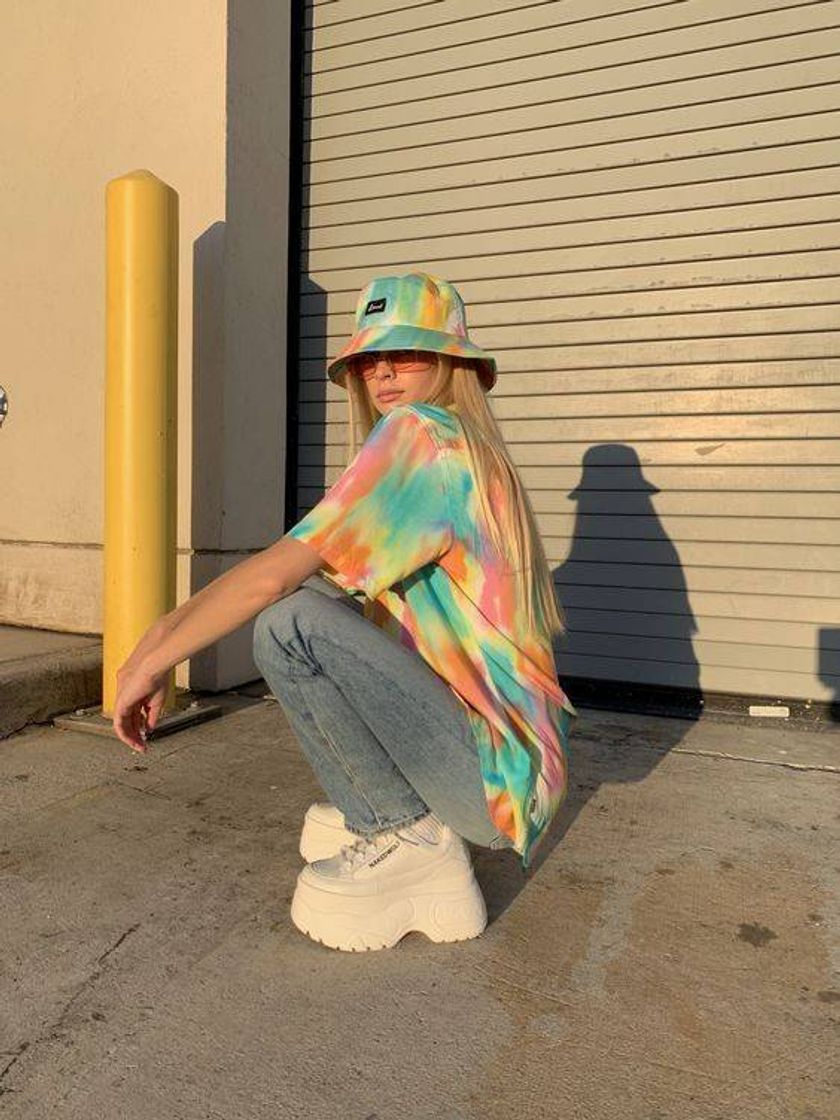 Moda Tie dye outfit