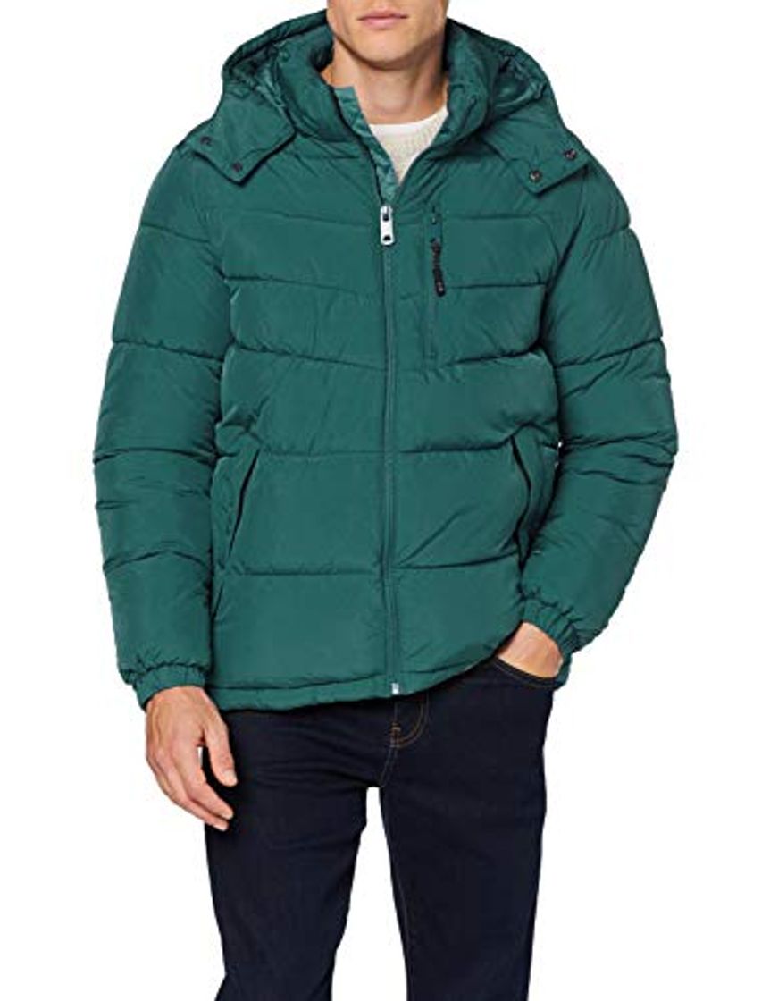 Fashion edc by Esprit 109Cc2G006 Abrigo, Verde