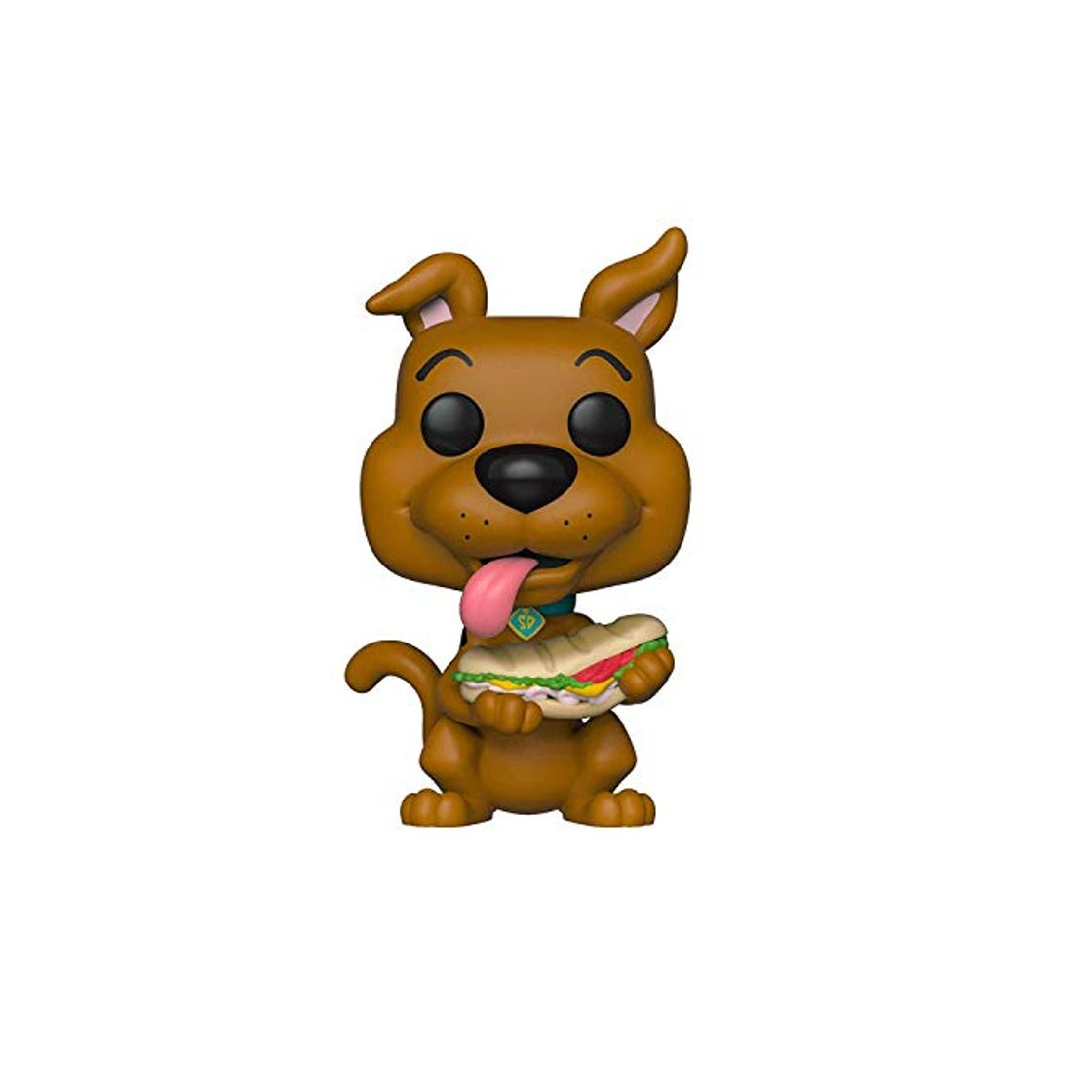 Social Funko- Pop Figura de Vinilo: Animación Scooby Doo w/Sandwich Coleccionable, Multicolor