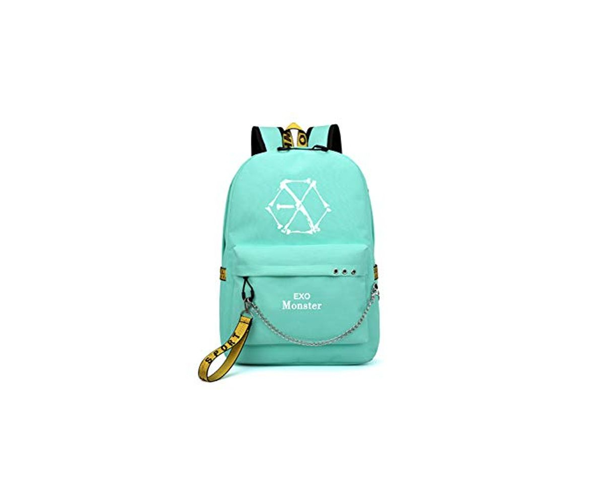 Product KPOP Exo Mochila Monster Mochila Bolsa de Regalo Mercancía Bolsa para Computadora Portátil Escuela Mochila de Viaje Escuela Bolsas de Lona Sehun Suho Baekhyun Chanyeol Xiumin DO Kai Chen Lay