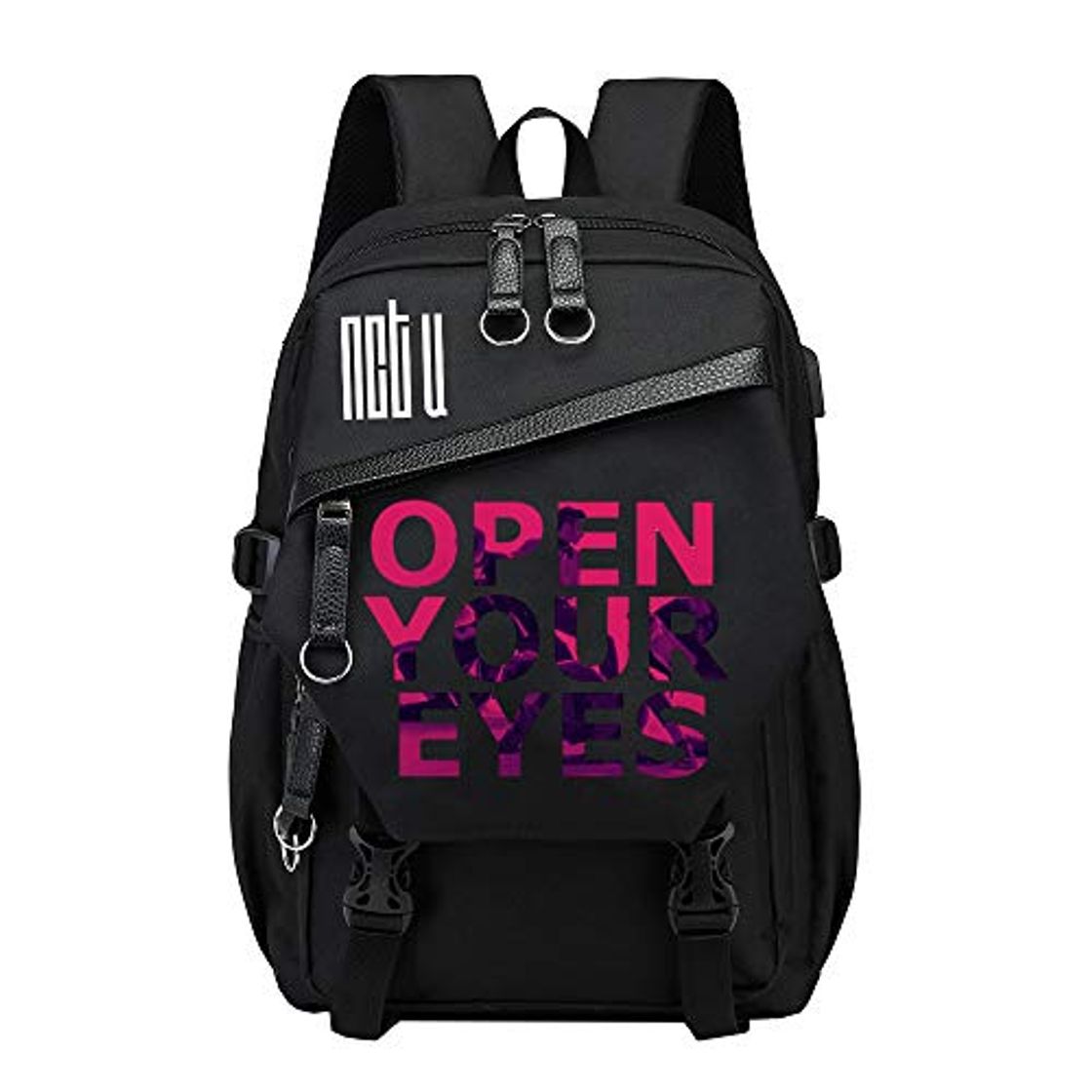 Fashion NCT 127 Mochila de Moda Simple y versátil Mochila Deportiva clásica básica