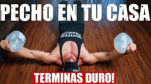 RUTINA PARA TRABAJAR PECHO EN CASA | Gymtopz - YouTube