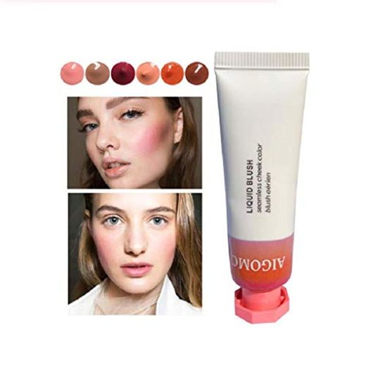 yyxxzqw Crema orgánica Natural para Labios, Tinte, Rubor en Crema, CREA mejillas