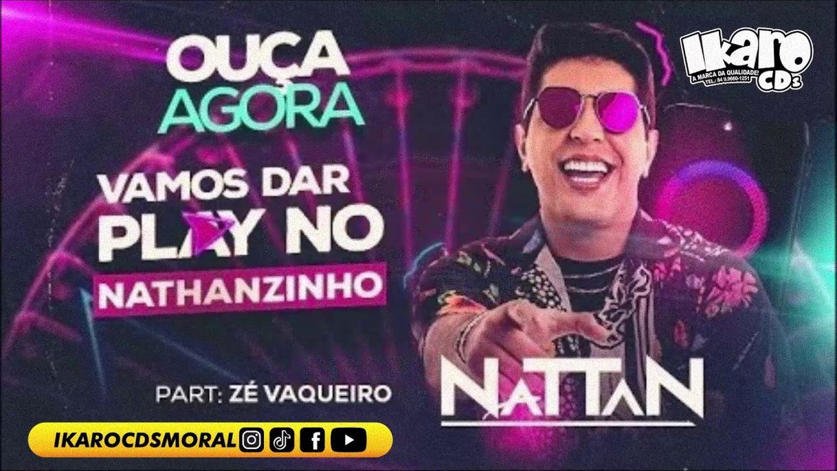 Music NATTAN 2021 CD ABRIL VAMOS DAR PLAY NO NATHANZINHO ...