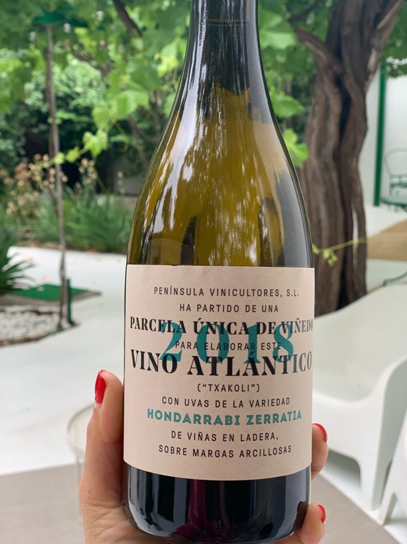 Producto Vino Atlántico Txakoli 2018