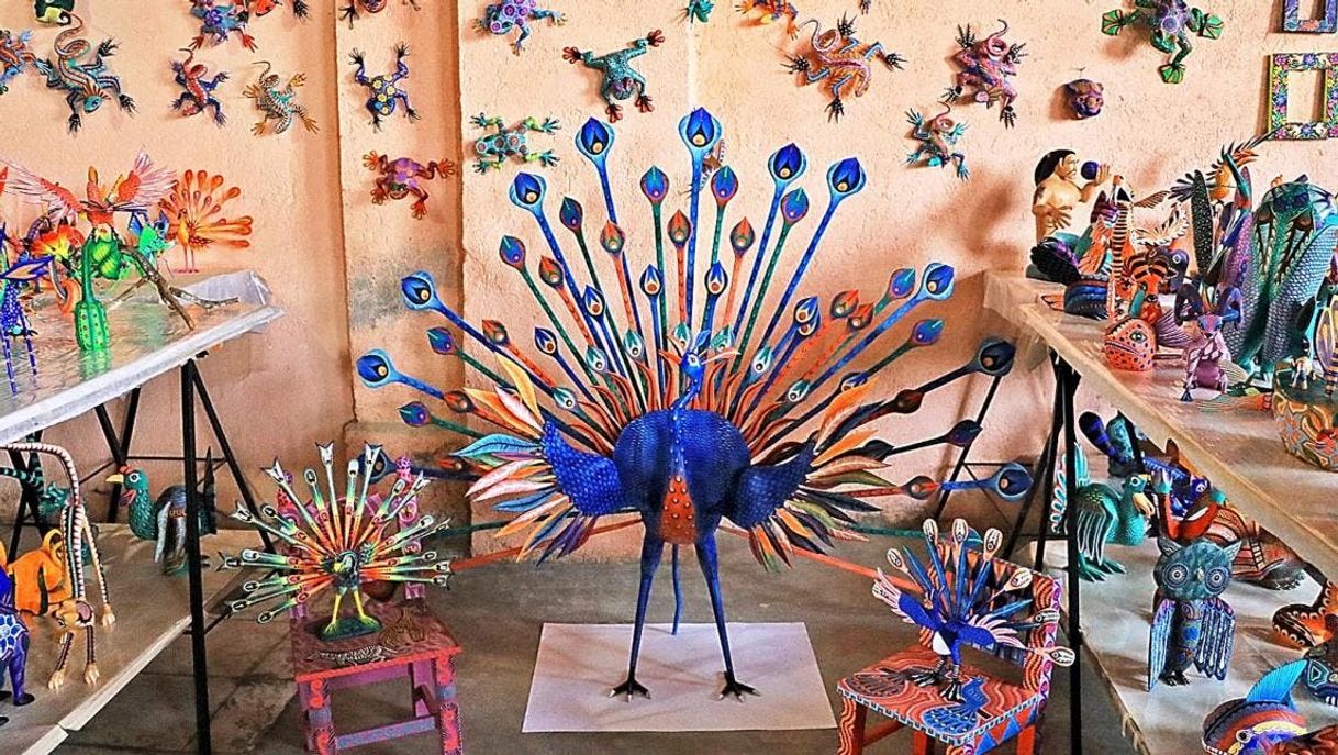 Lugares Alebrijes de Madera