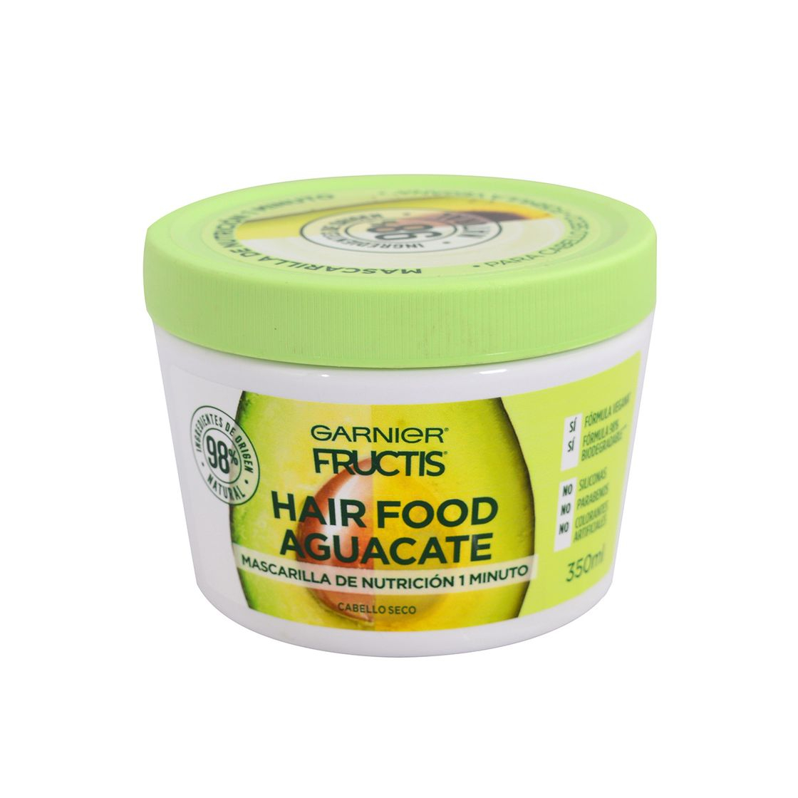 Producto Mascarilla Garnier Fructis Hair Food  aguacate 