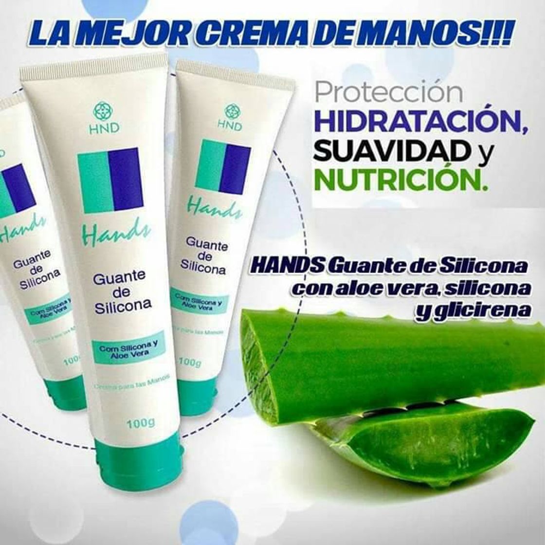 Products Crema Guante de silicona