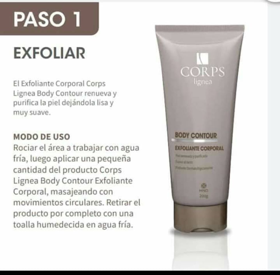 Producto Paso 1 exfoliador 