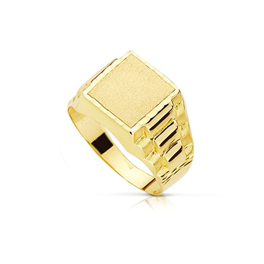 Social Sello caballero Evan. Oro amarillo 18 kilates - Personalizado