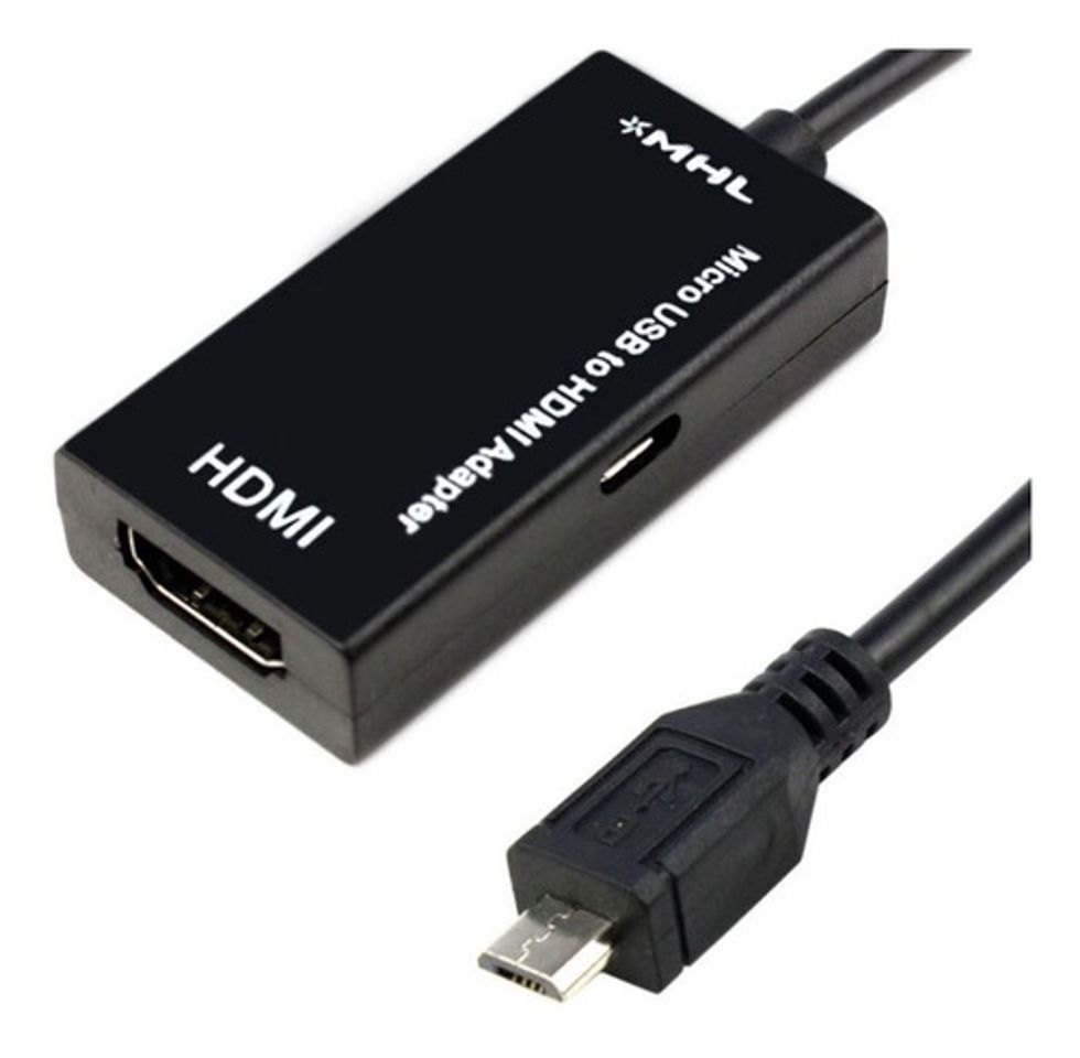 Moda Cable Convertidor Micro Usb A Hdmi Adaptador Mhl Tv Pantalla ...