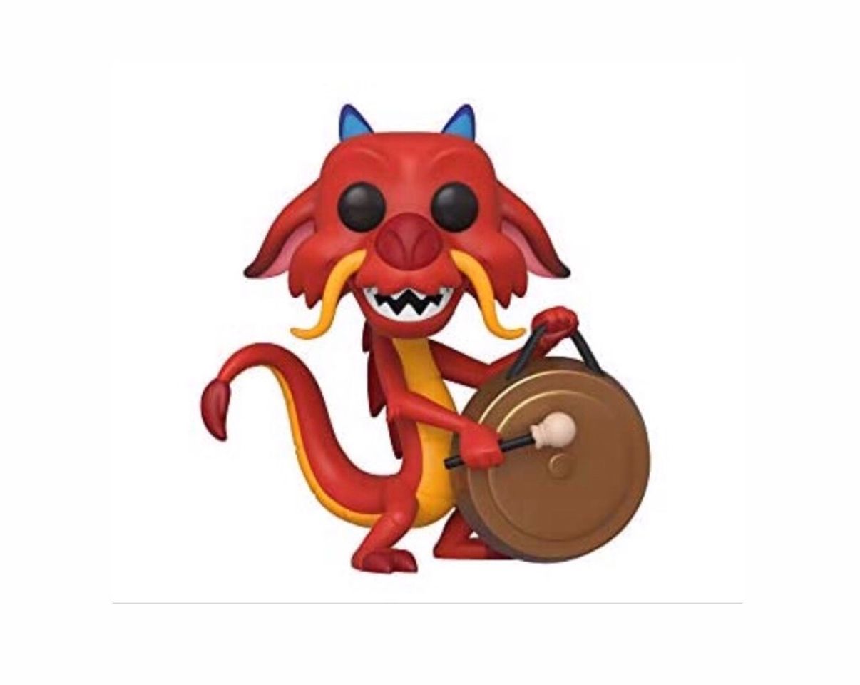 Moda Funko Pop. Disney: Mulan - Mushu con Gong