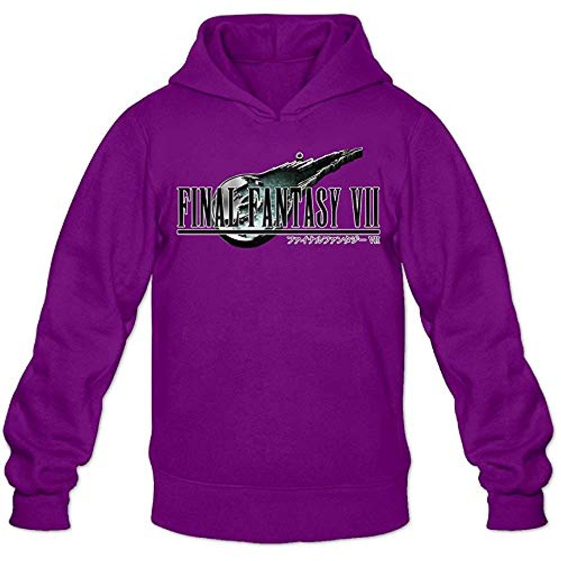 Fashion NR Liver Davis Men's Final Fantasy VII Logo Hooded Sweatshirts