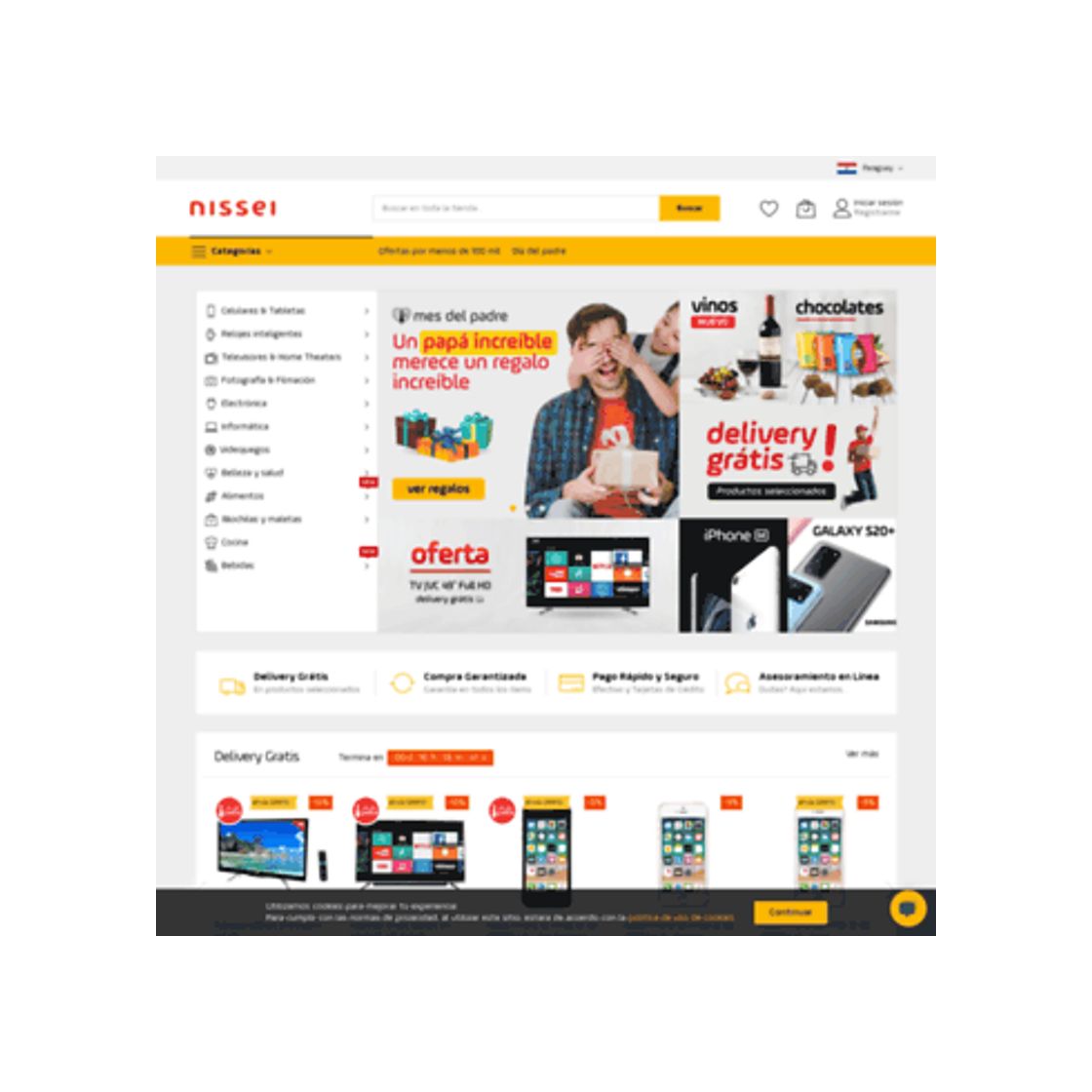 Product Comprar Online Nissei - Compras Online - Delivery a todo el