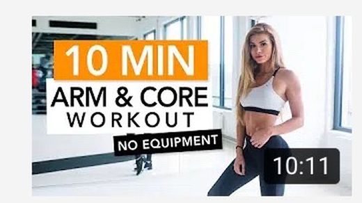 SEXY ARMS IN 10 MIN / No Equipment | Pamela Reif - YouTube