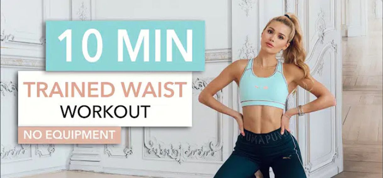 Serie 10 MIN TRAINED WAIST - YouTube
