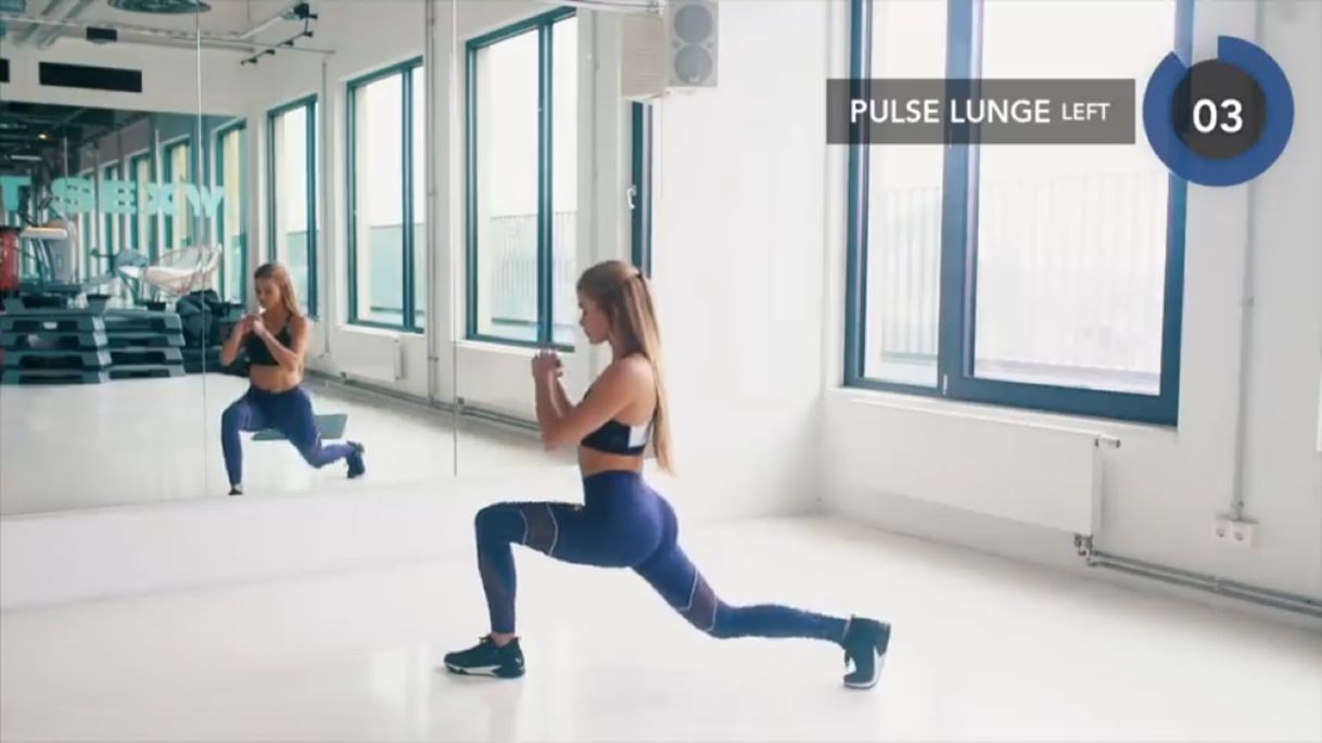 Serie 10 MIN BOOTY BURN // No Equipment | Pamela Reif - YouTube