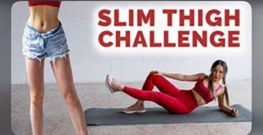 Slim Thigh Challenge 2020 - Free Workout Program - Chloe Ting