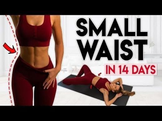 SMALLER WAIST in 14 Days (& round hips) - YouTube