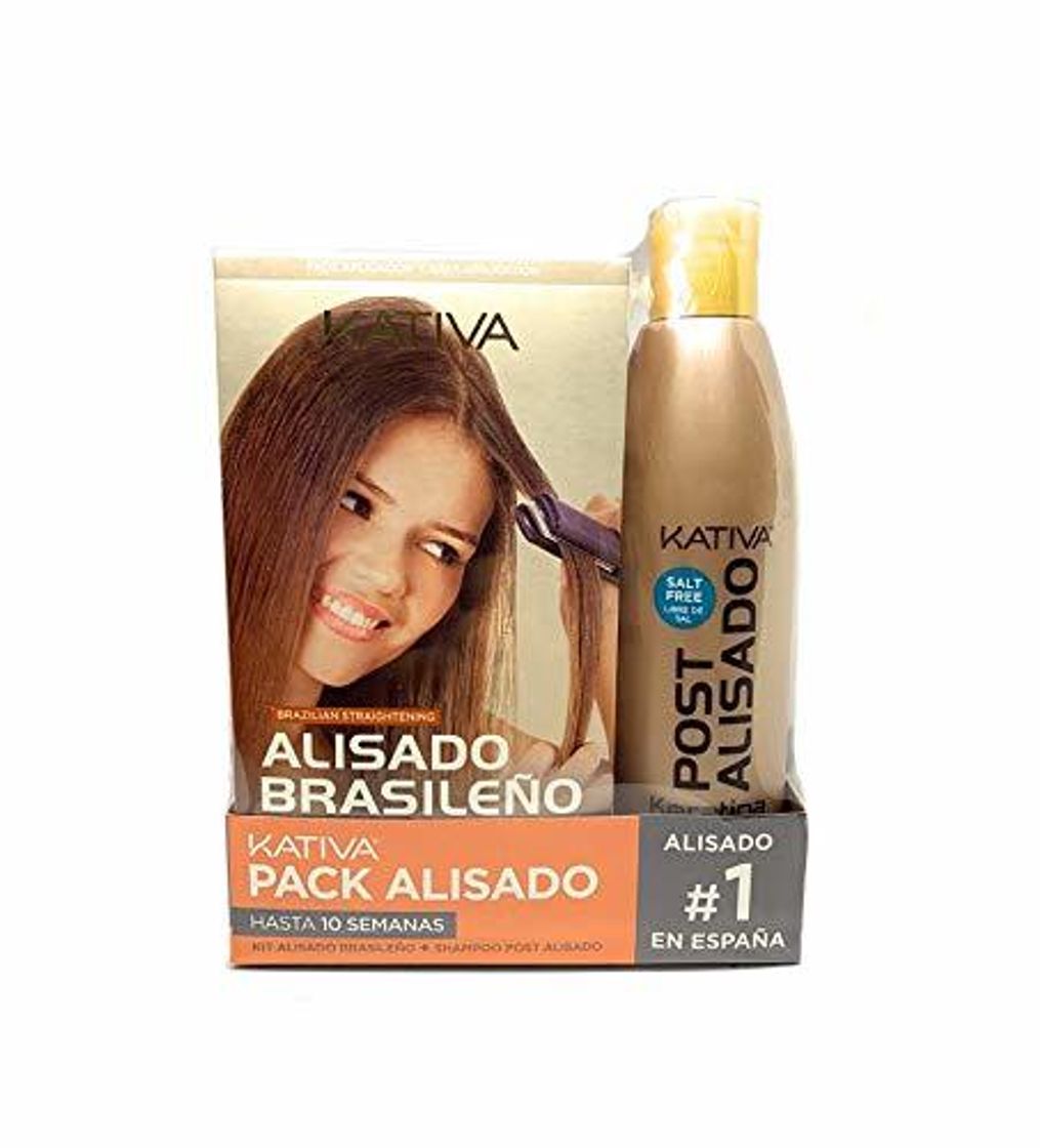 Social Kativa Brasileño Pack con Kit de Alisado y Champú