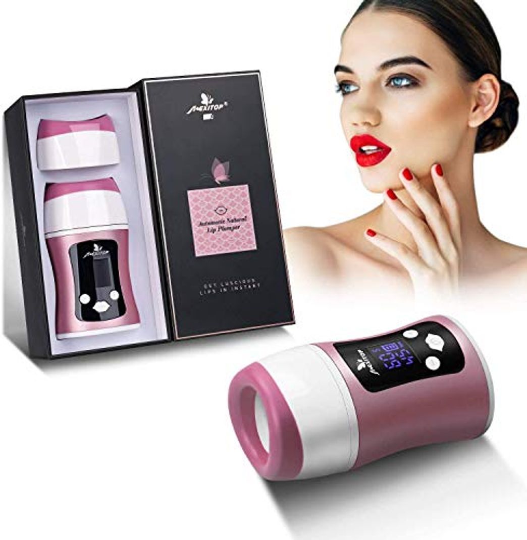 Social Lip Plumper - Mexitop Upgraded Automatic Lip Plumper Device, Smart Control